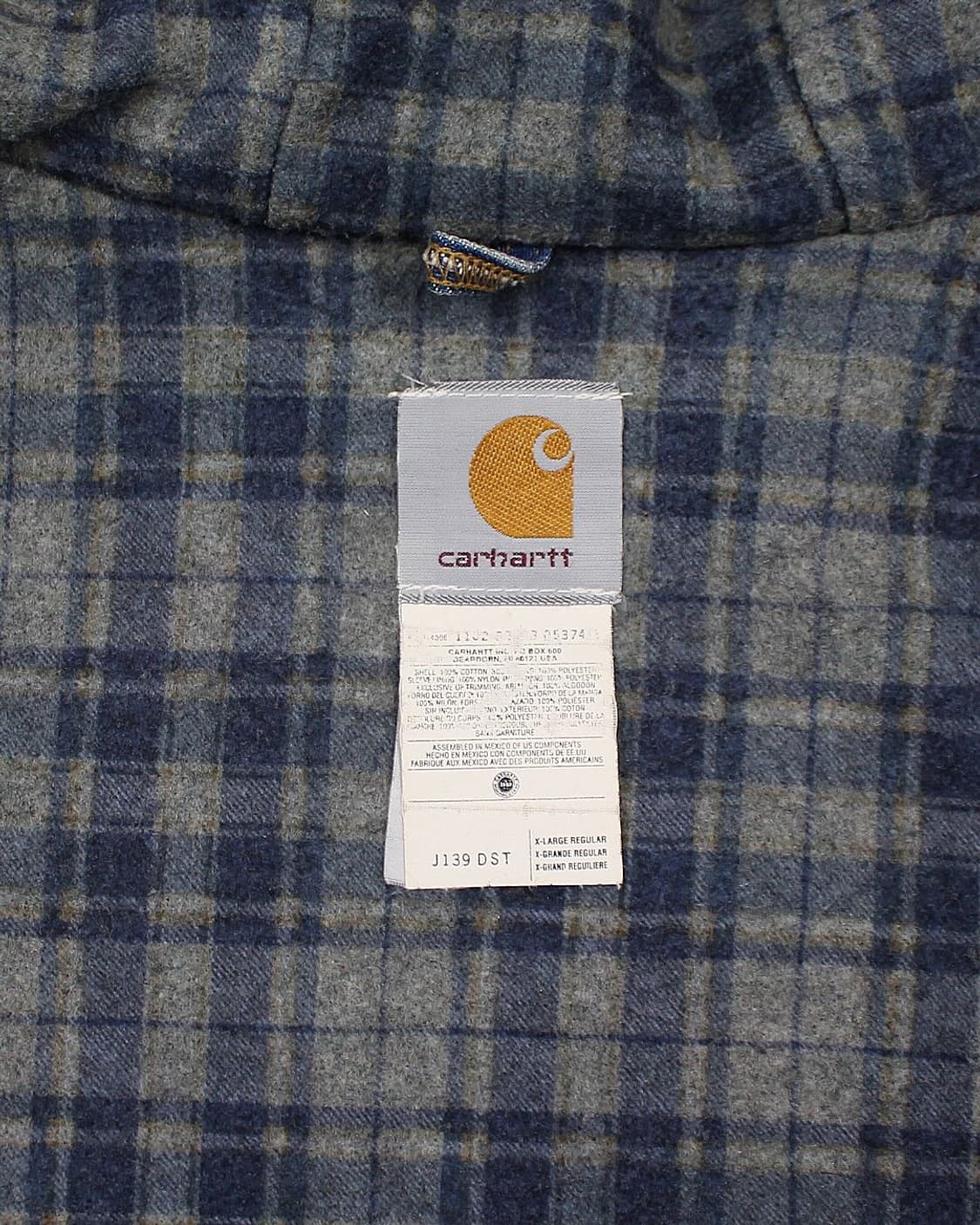 2002 칼하트 J139 DST 데님 액티브 자켓 빈티지 상품이미지5