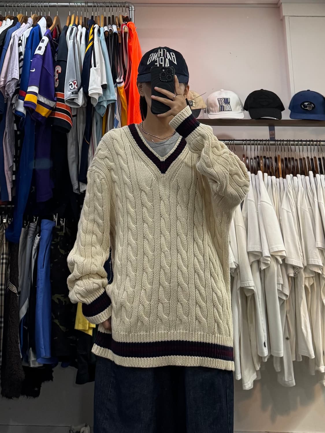 00s 폴로 랄프로렌 크리켓 케이블 니트 상품이미지5