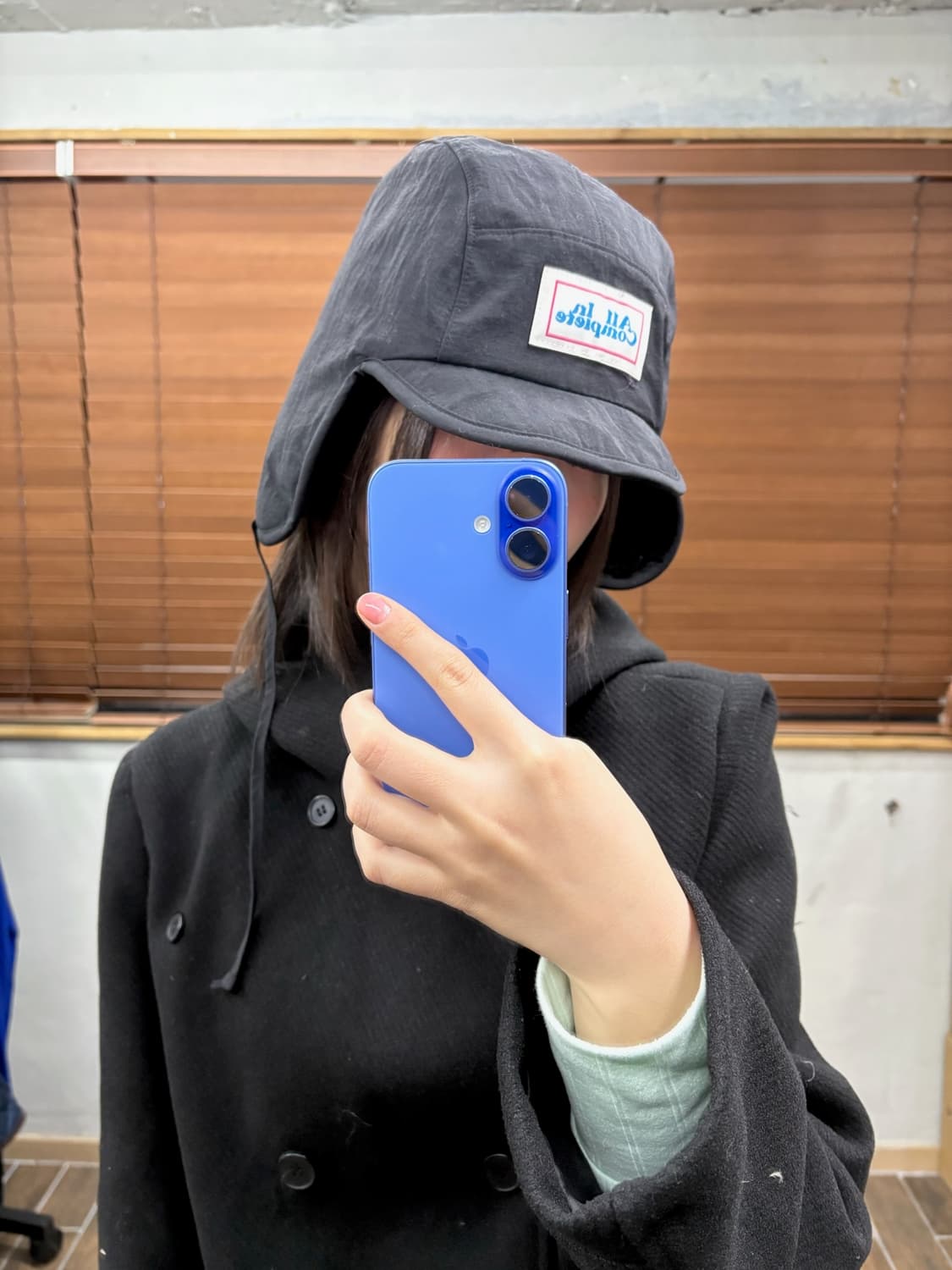 올인컴플리트 스프링클 테디 리버서블 트루퍼햇 상품이미지3