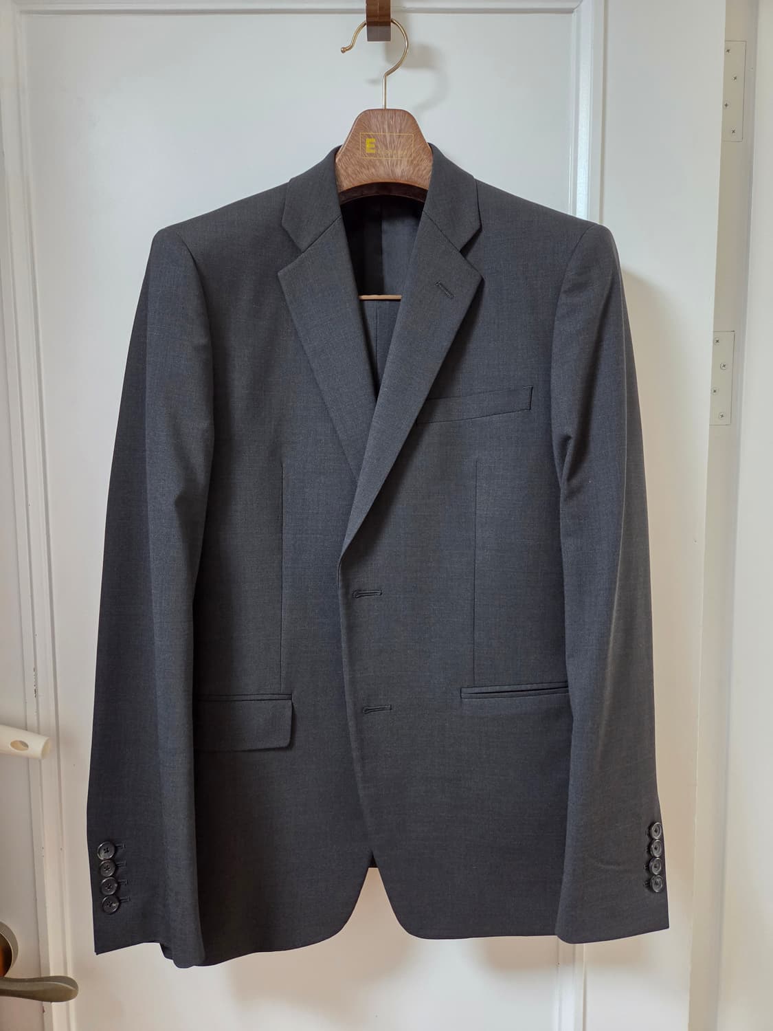 [거의 새상품]띠어리 뉴테일러 정장 38R / 31 다크차콜  상품이미지1