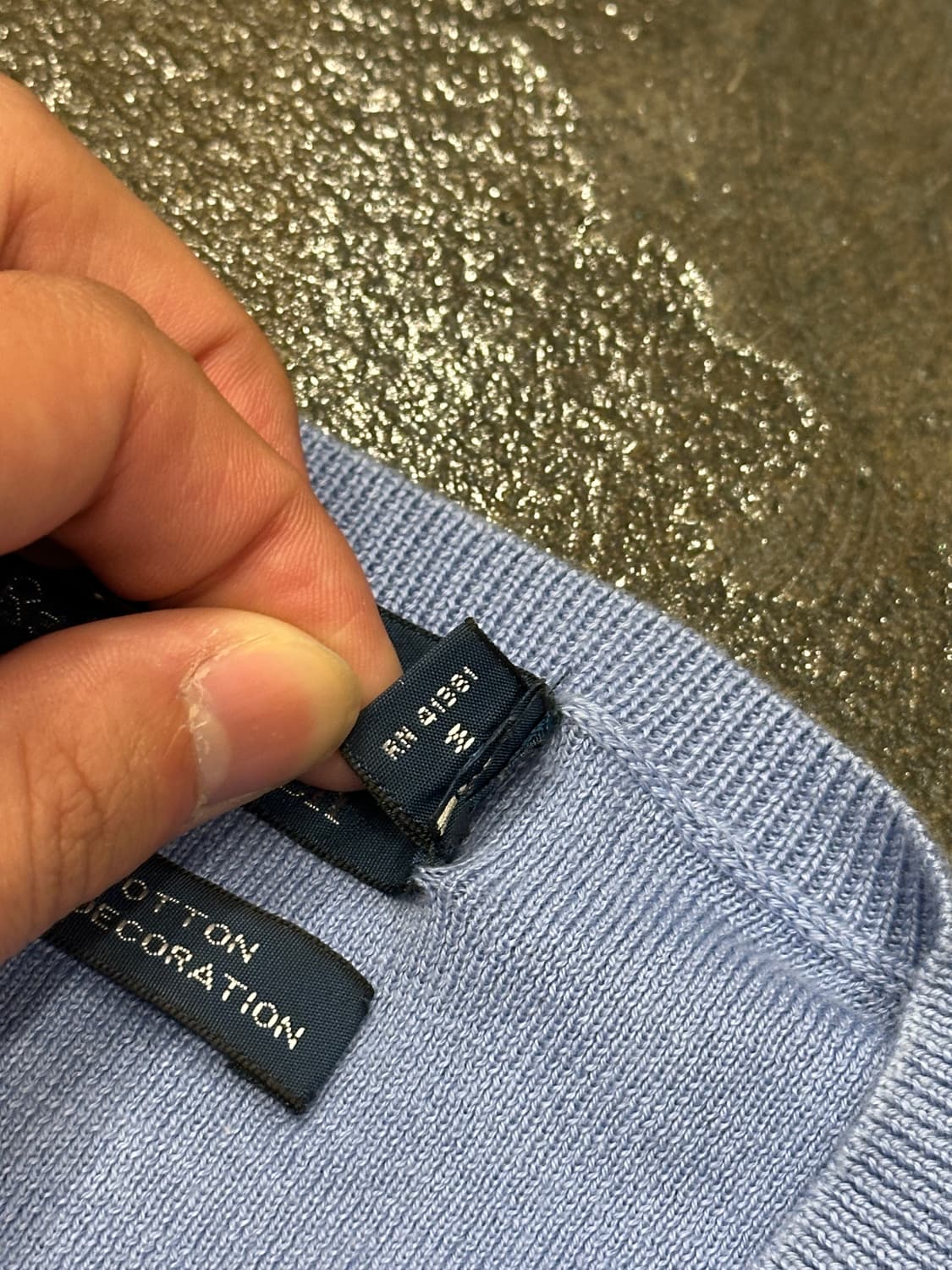 폴로 랄프로렌 브이넥 니트 M 상품이미지4