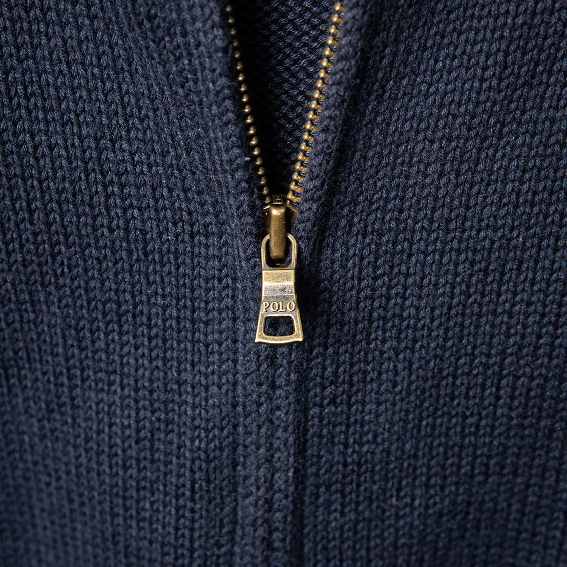 [90] 폴로 랄프로렌 빅포니 후디드 코튼 니트 집업  상품이미지4