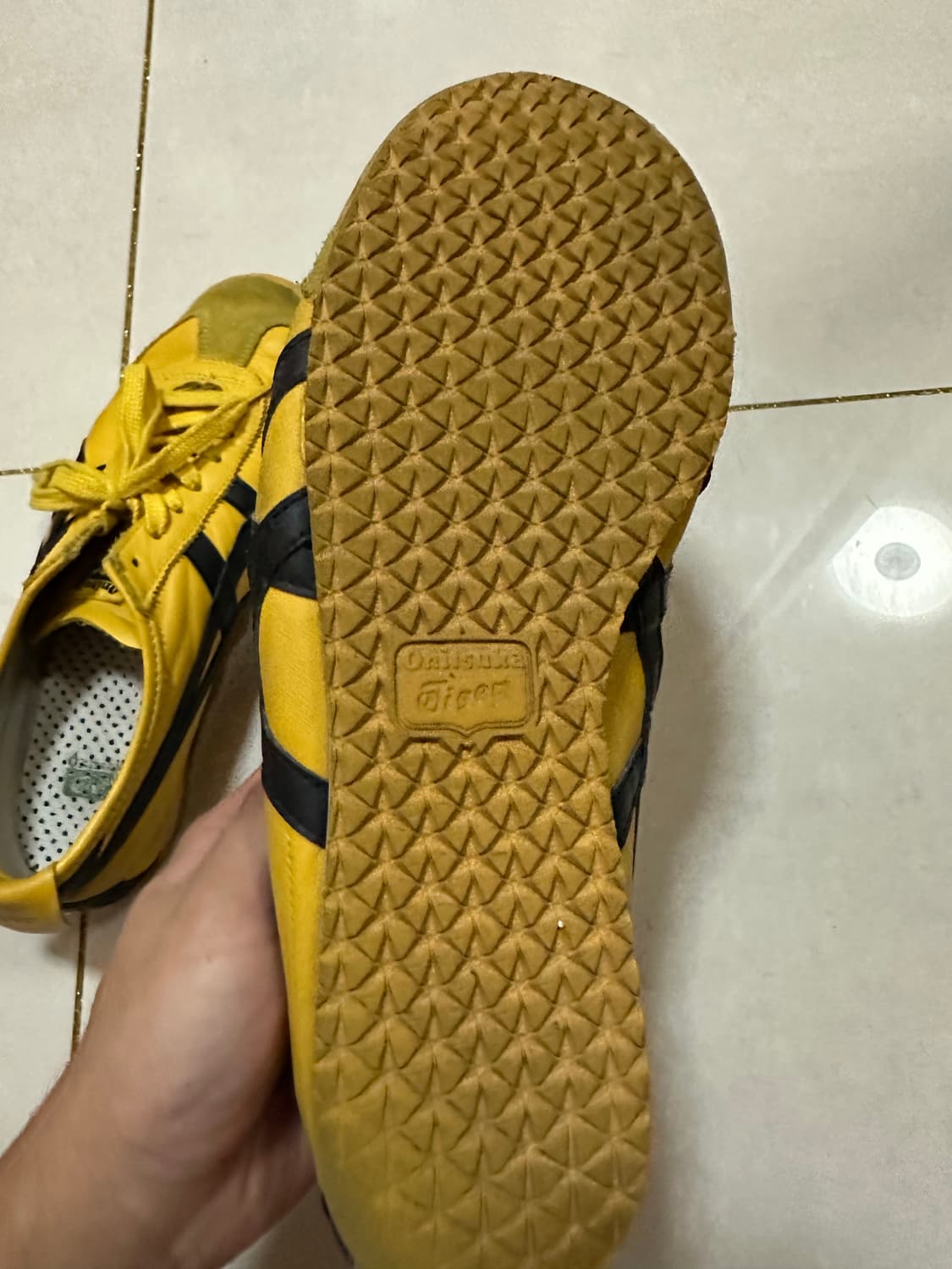 오니츠카타이거 멕시코66 옐로우 265 상품이미지3