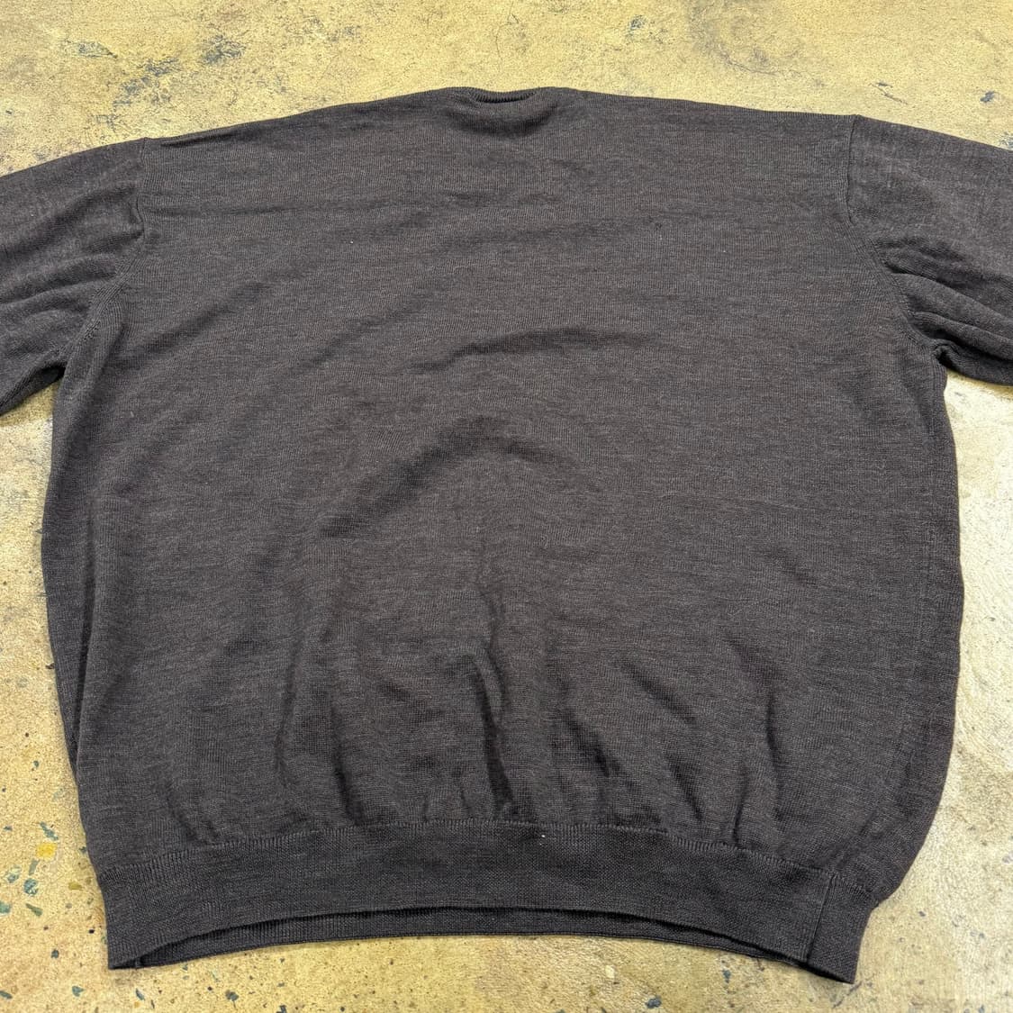 라코스테 브라운 브이넥 니트  상품이미지4