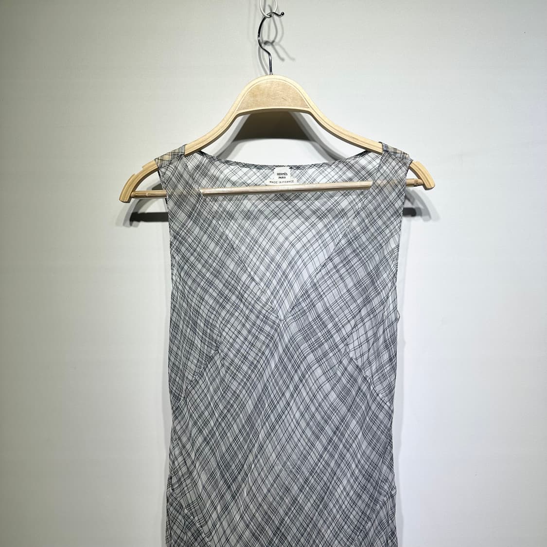 에르메스 실크 롱 블라우스 판매합니다 상품이미지2