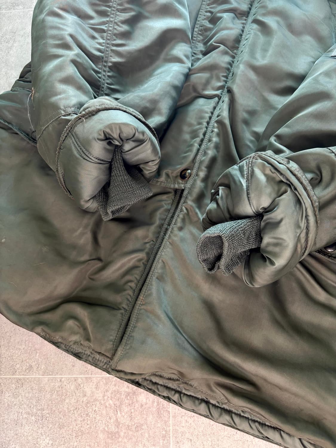 Early 60's 미 공군 N-3B 스노클 파카 M Skyline 상품이미지6