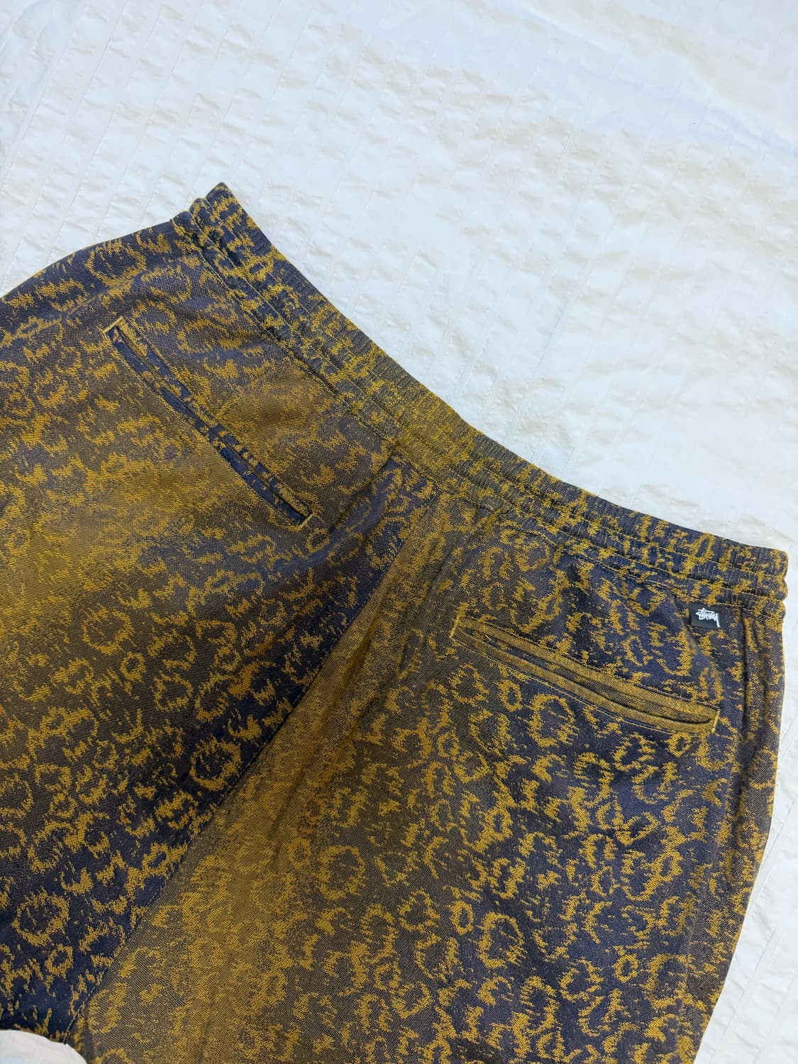 스투시 밴딩 팬츠 레오파드 패턴 19SS 32-34사이즈 상품이미지3