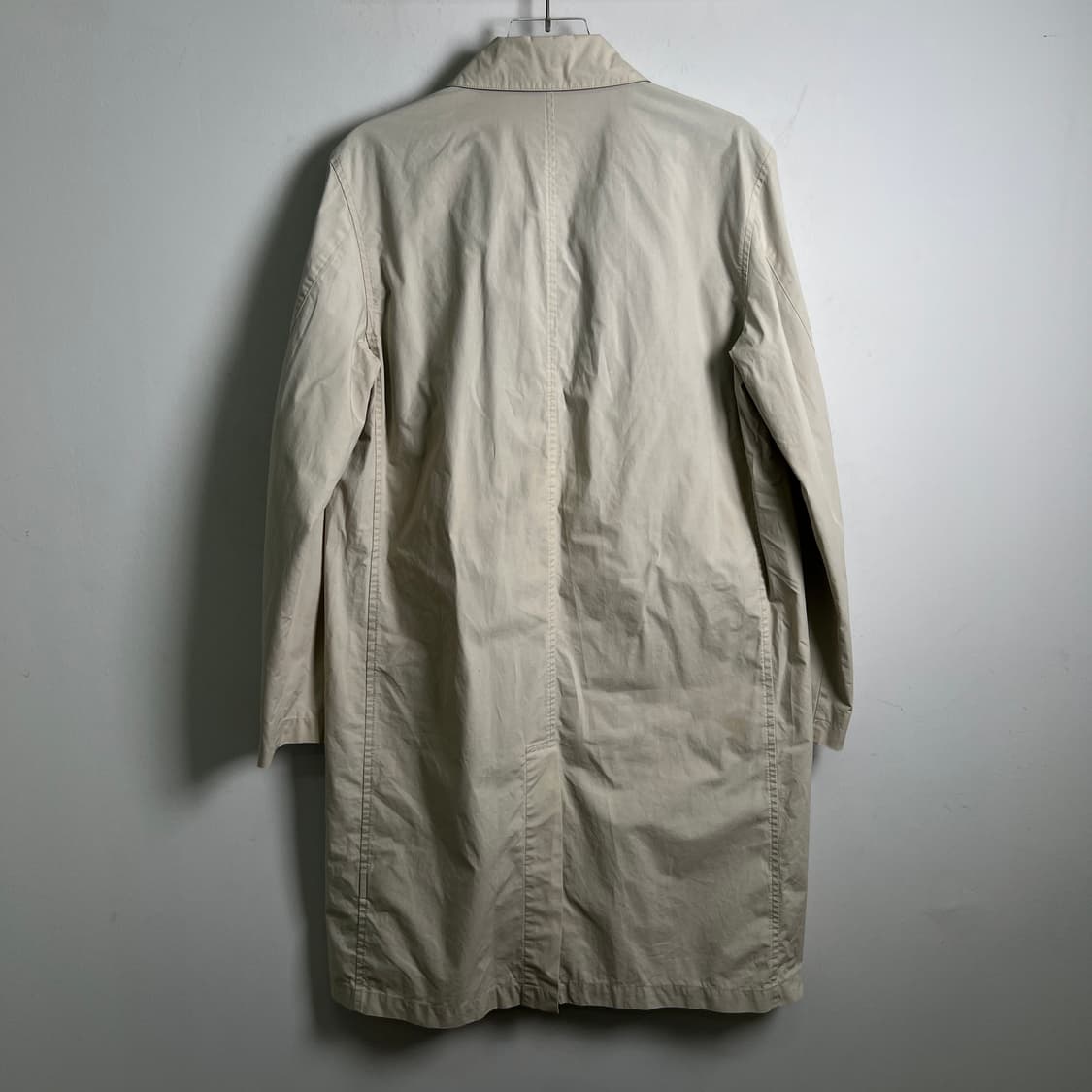 랄프로렌 베이지 히든 버튼 트렌치코트 S 상품이미지6