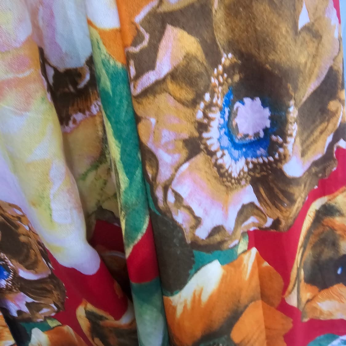 KENZO 겐조  린넨 스커트 상품이미지4