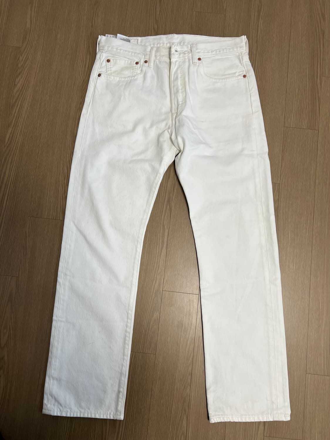 리바이스 501 화이트 상품이미지1