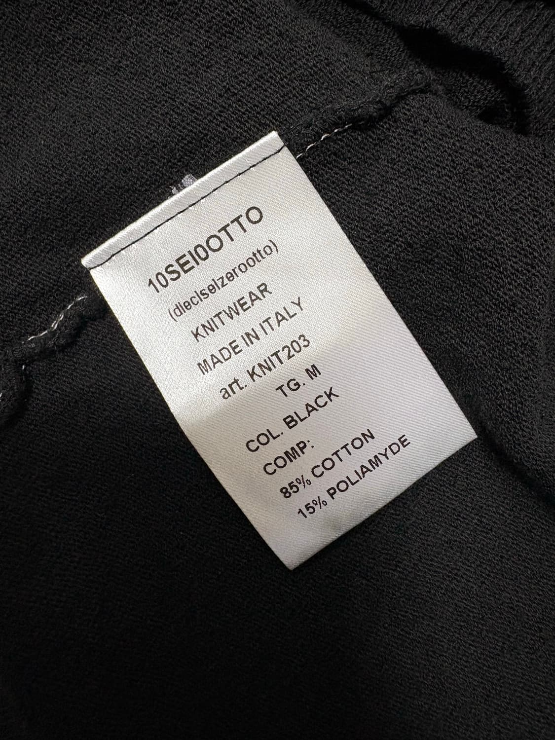 [M] 10SEI0OTTO 니트 티셔츠 텐세이오또 상품이미지6