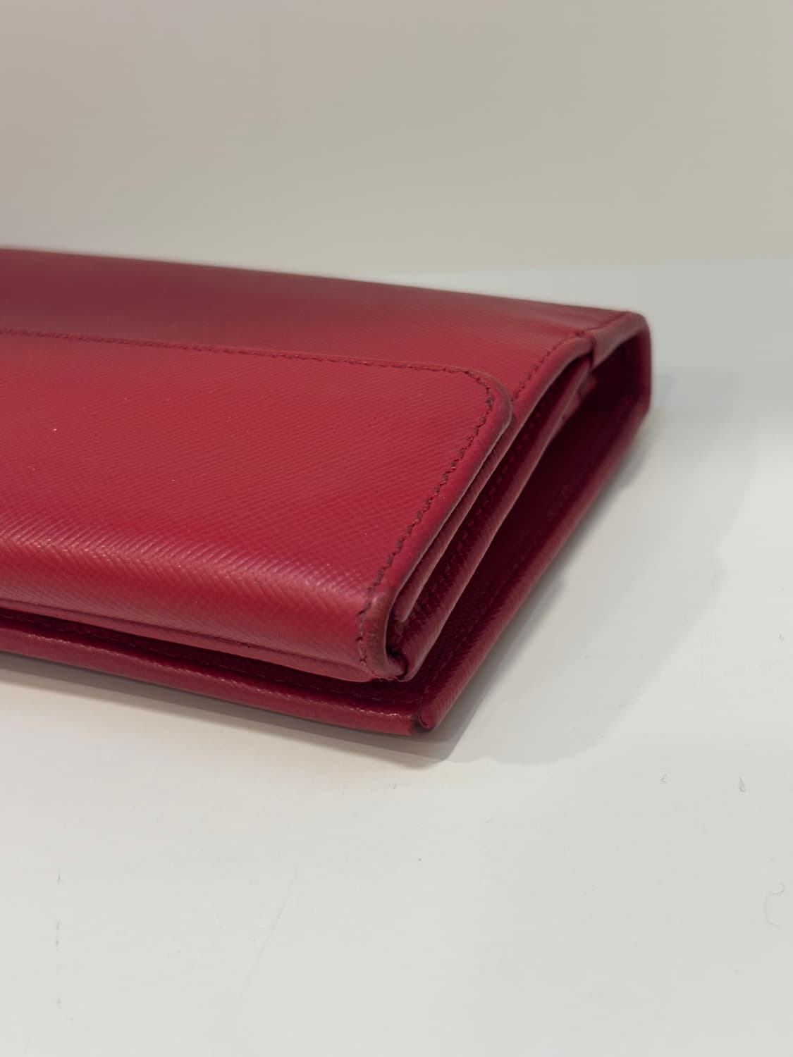 프라다 빨강 장지갑 (수수료X) 상품이미지7