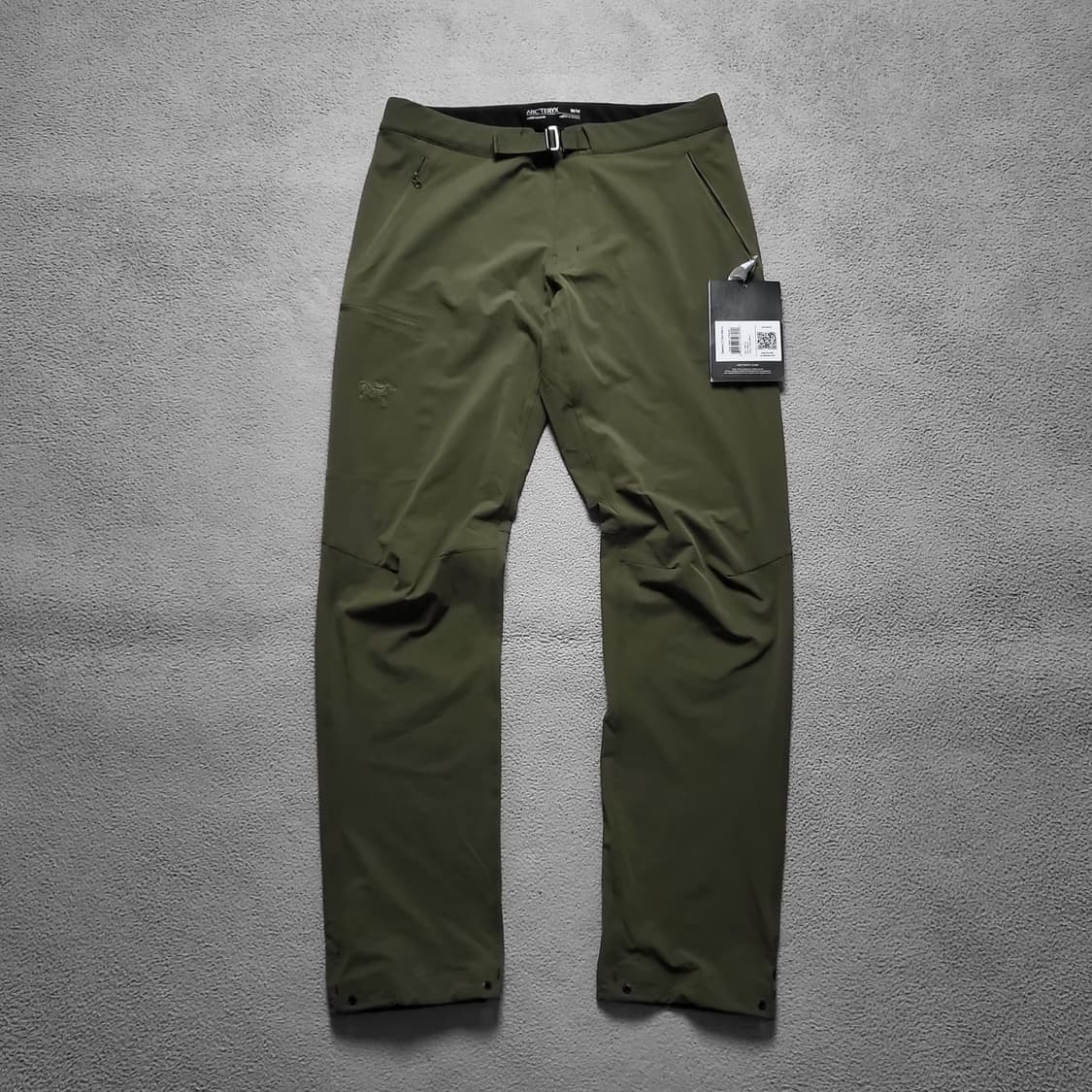 아크테릭스 감마 LT tatsu 카키 팬츠 상품이미지2
