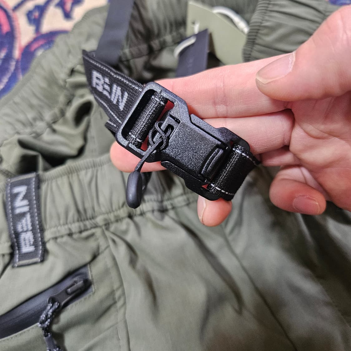  (새상품) Bein Space 고프코어 방수 벨티드 나일론 숏츠 상품이미지9