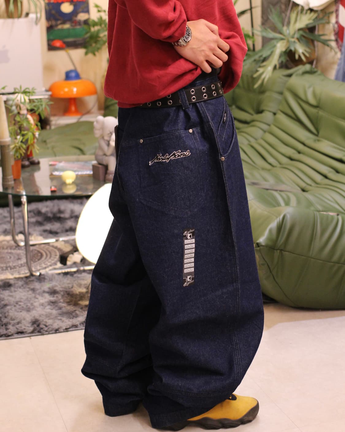90s Karl Kani Wide Baggy 상품이미지1
