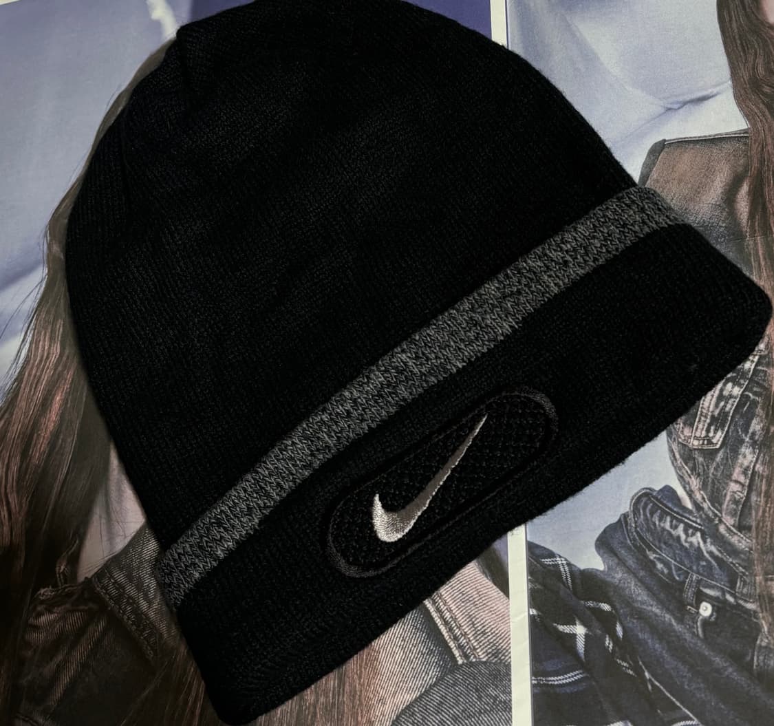 90s 나이키 올드스쿨 빈티지 로고 비니 상품이미지2