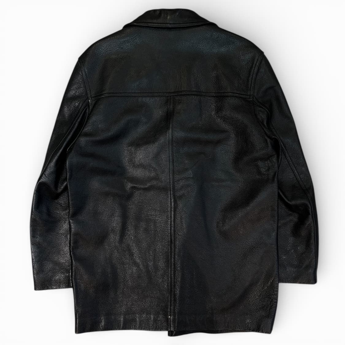 Vintage Leather Car Coat 상품이미지2