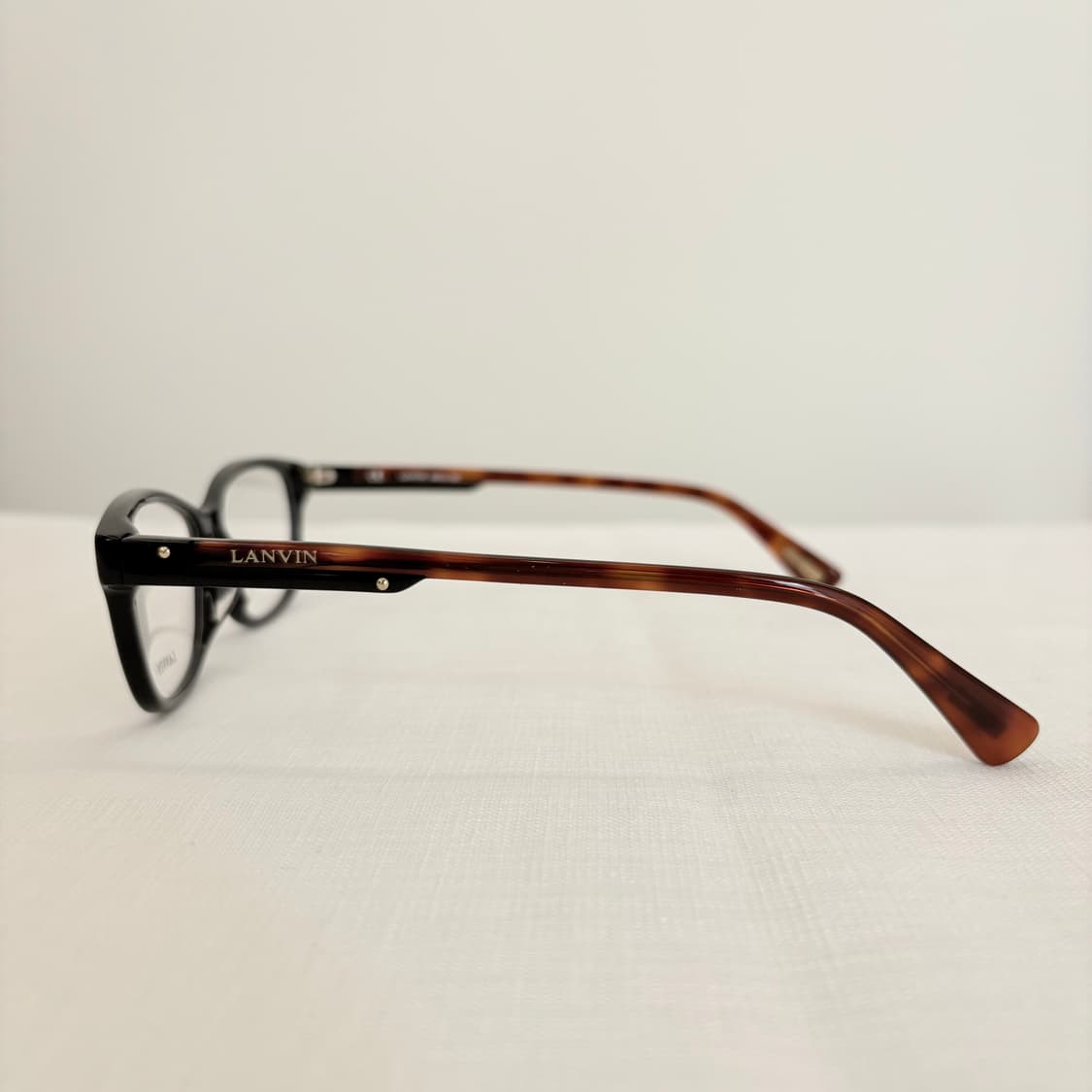 LANVIN 랑방 블랙 뿔테 빈티지안경 상품이미지4