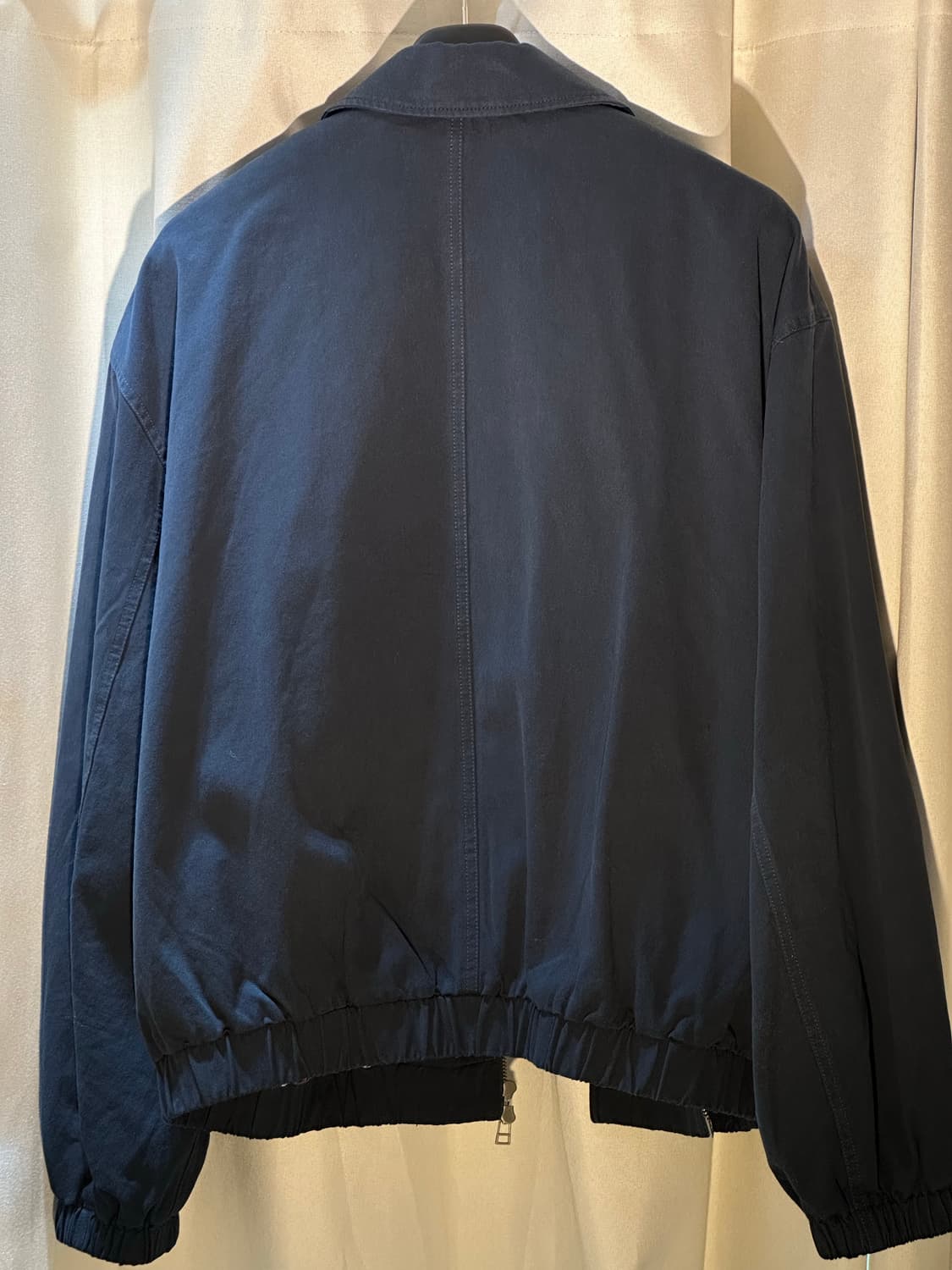 에이카화이트 _ 워시두 클로버 베이포트 자켓 네이비 L 상품이미지6