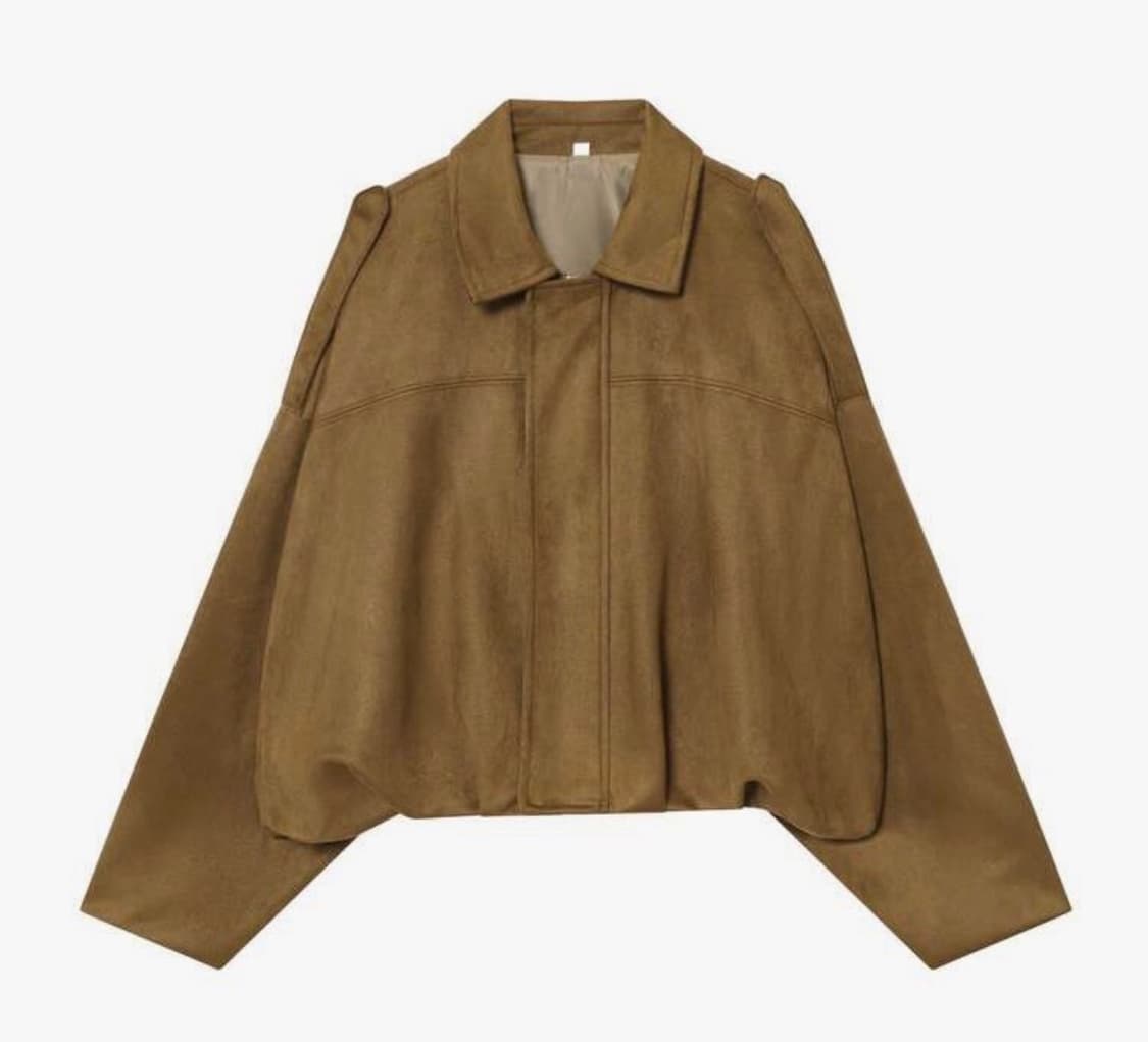 [새상품]스웨이드 봄버자켓 상품이미지2