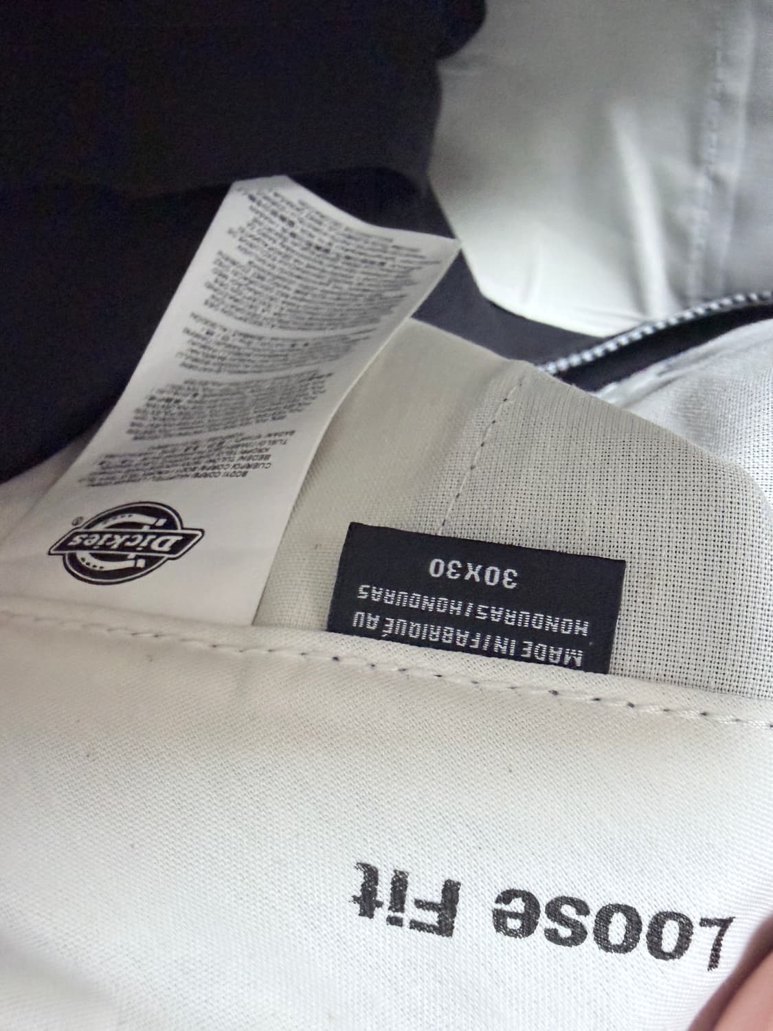 디키즈 더블니 블랙 30*30 상품이미지3