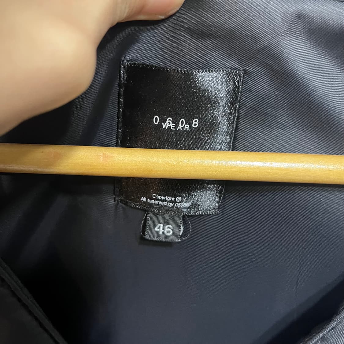 0608 wear 니트 소매 경량 자켓 상품이미지4