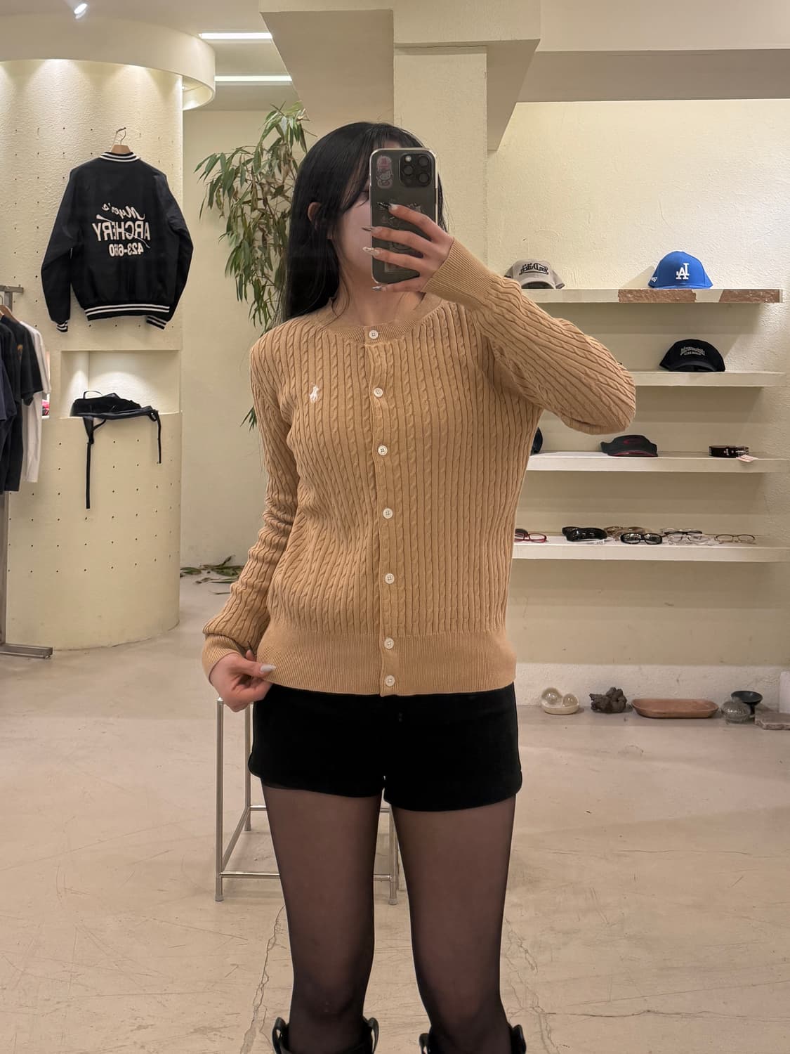 폴로 랄프로렌 케이블 니트 가디건 U606 상품이미지1