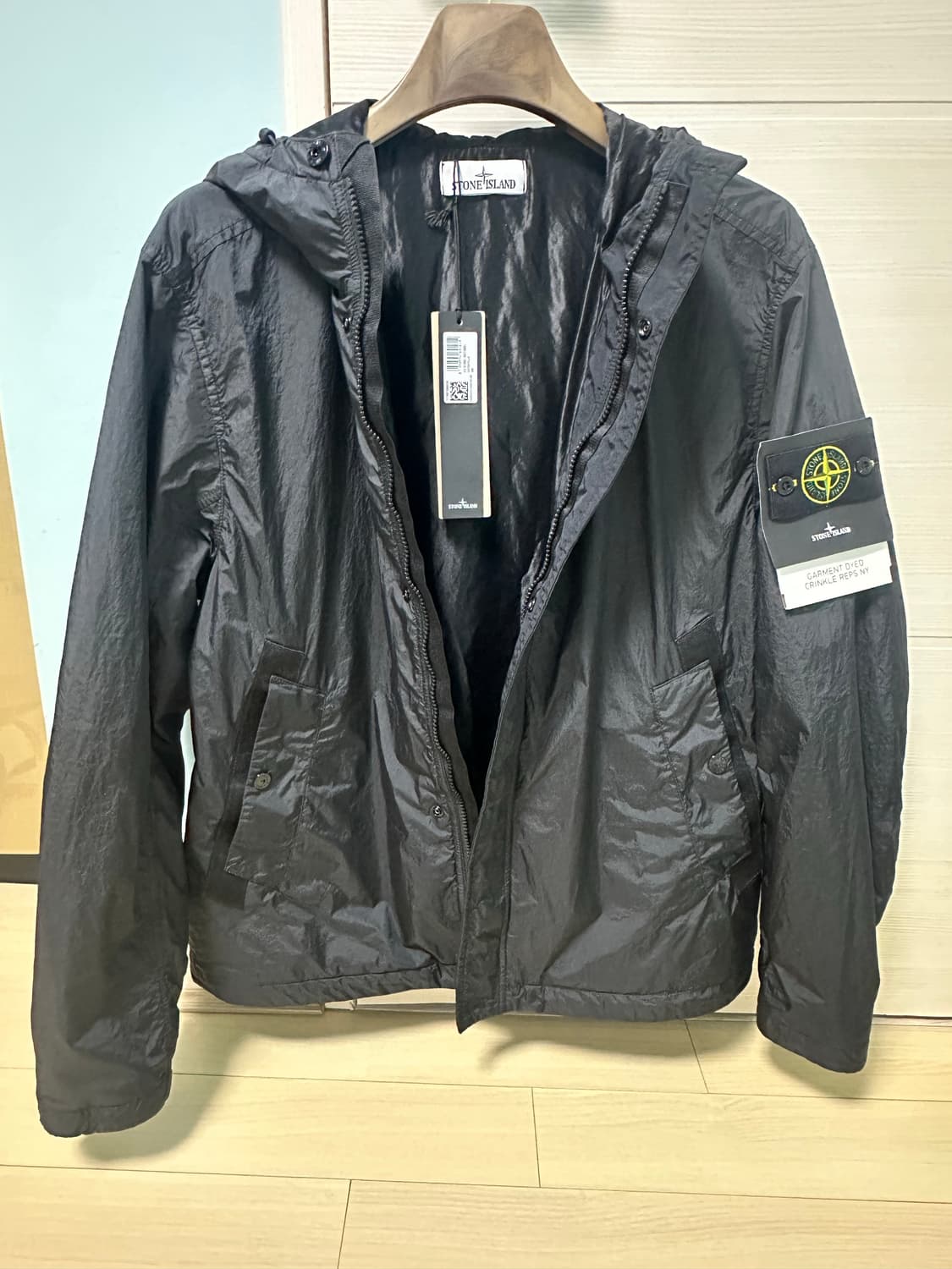 스톤아일랜드 ss25 크링클랩스 바람막이 L사이즈 새제품급 판매  상품이미지9