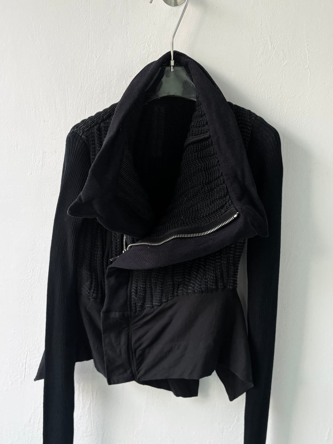 릭오웬스 다이애거널 라인 메쉬 자켓 상품이미지4