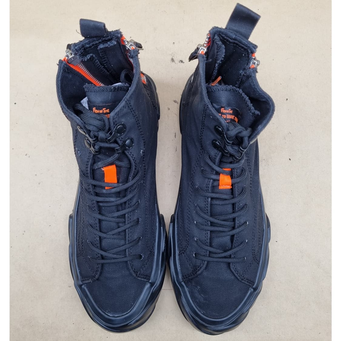 에이지 올블랙 남성스니커즈 260 상품이미지2