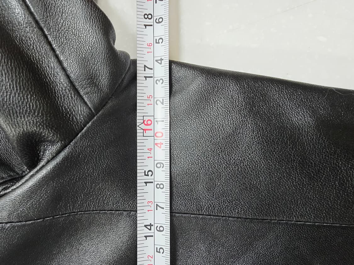 로보 ROBO 양가죽 블랙 가죽 라이더 자켓 상품이미지8