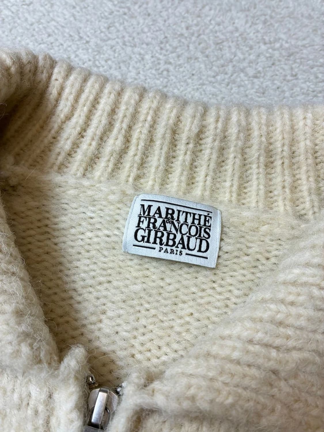 마리떼프랑소와저버 헤이리 니트 집업 가디건 PN7957 상품이미지6