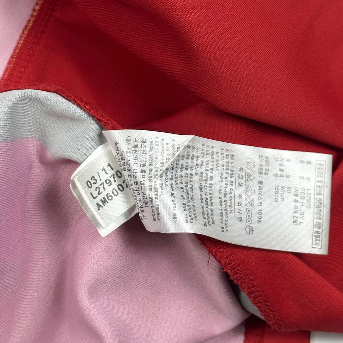 아디다스 10-11 FC서울 제파로프 사인 긴팔 유니폼 져지 S 상품이미지10