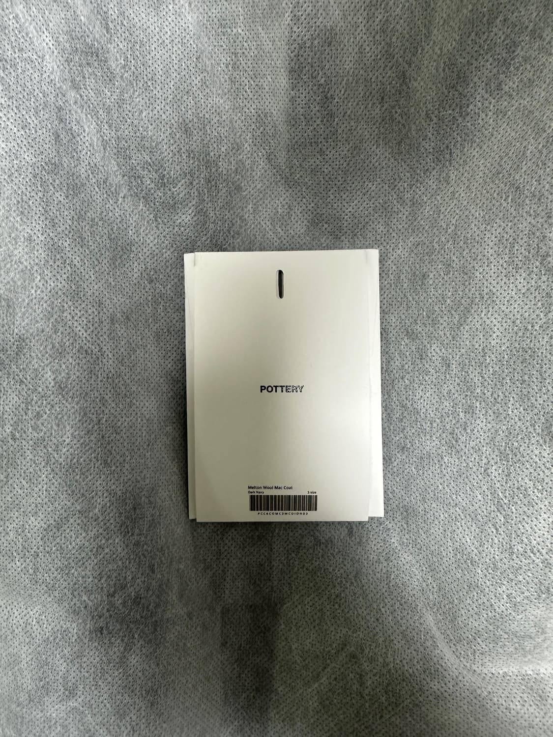 포터리 멜튼 울 맥코트(캐시미어울,택슈트케이스채 새상품급,다크네이비,3사 상품이미지2