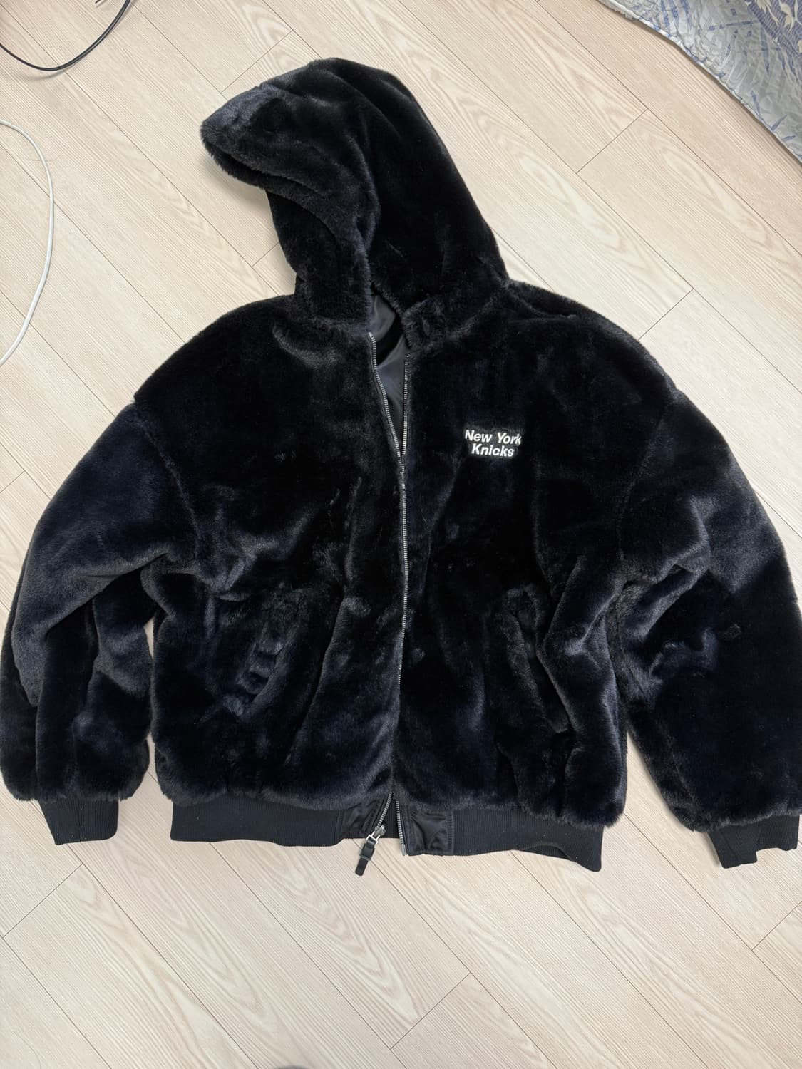 뉴욕 닉스 후드 MA-1 퍼 자켓 리버시블 양면 상품이미지7