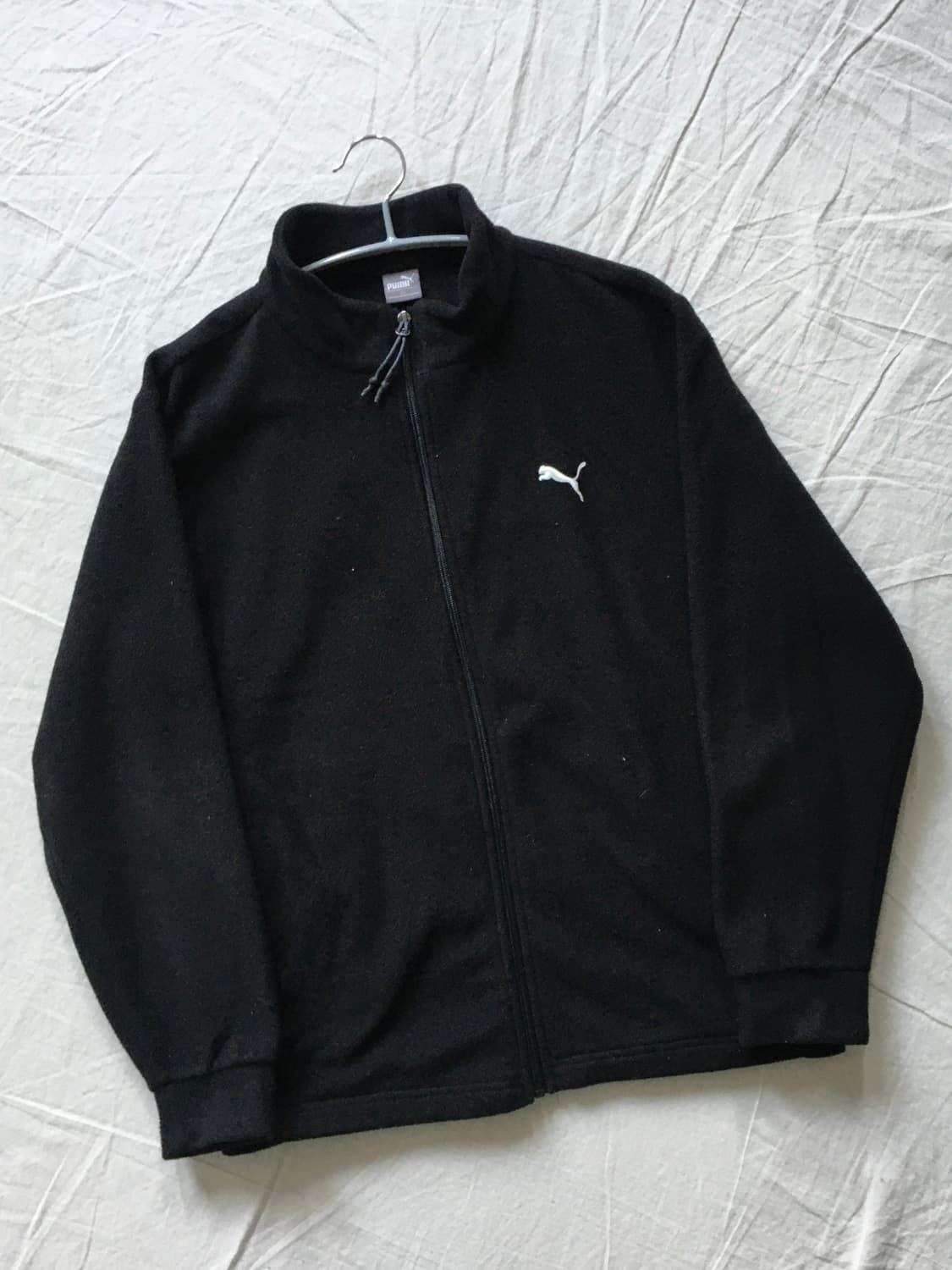 퓨마 자수로고 플리스집업 상품이미지3