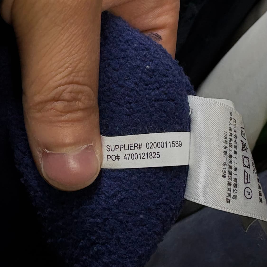 폴로랄프로렌 빅로고 네이비 맨투맨 XS 상품이미지8