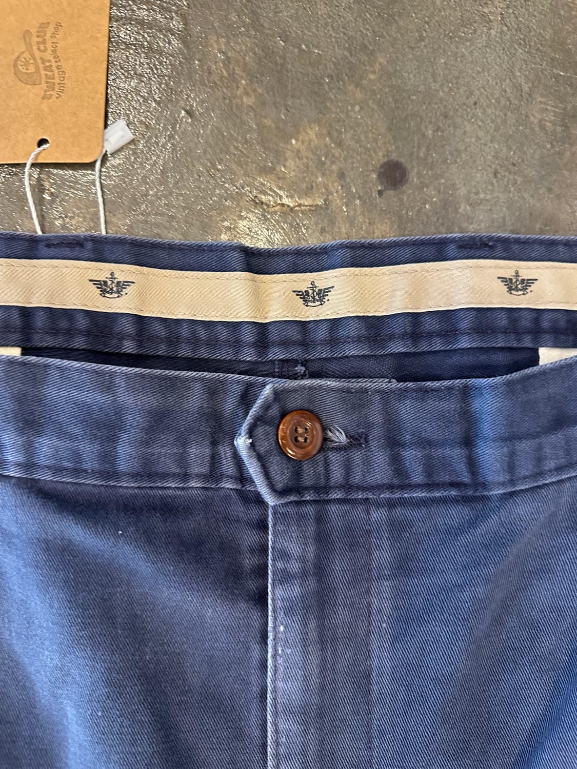 90s Levis NAVY made in USA 코튼팬츠 38x30 상품이미지3