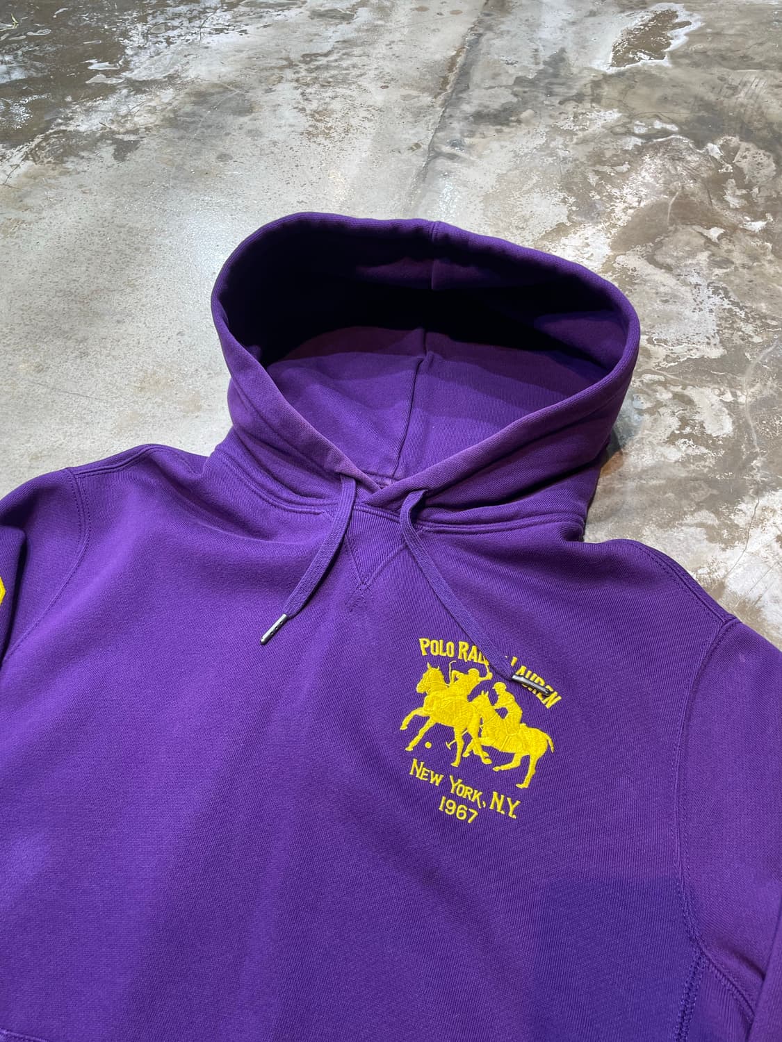 폴로랄프로렌 넘버3 퍼플후디  상품이미지2