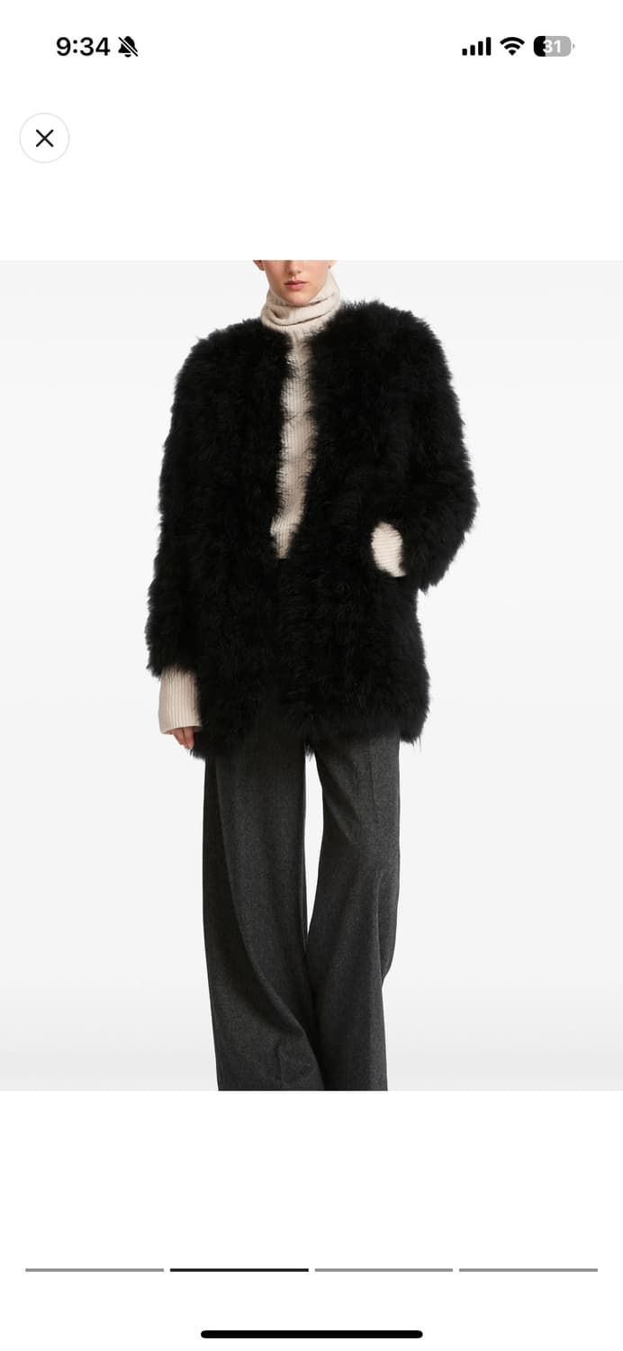 [구매] 이브살로몬 페더 자켓 블랙 (36) 상품이미지1