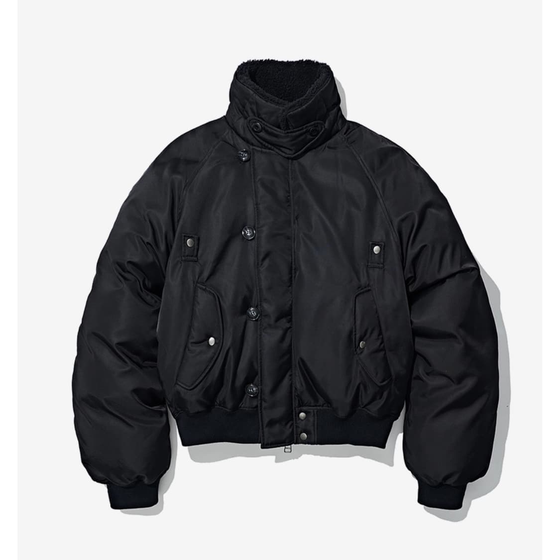 파르티멘토 밀리터리 숏 파카 블랙 M 상품이미지1