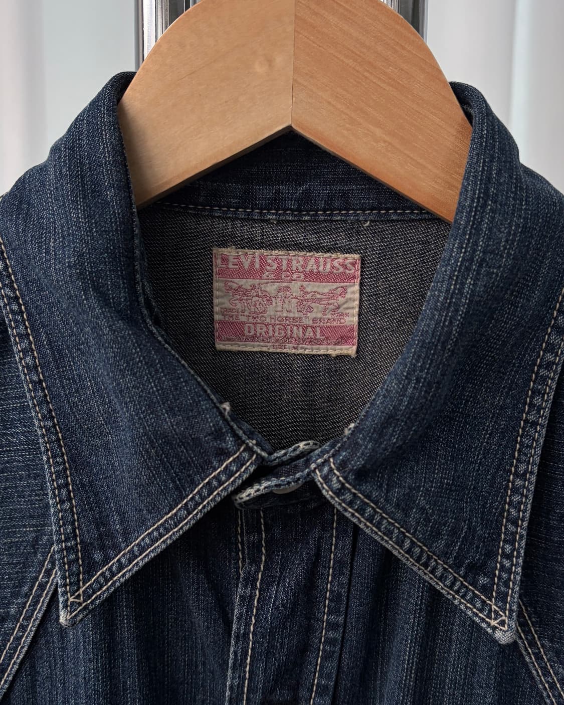 [M]리바이스 패치워크 웨스턴 데님 셔츠 상품이미지9