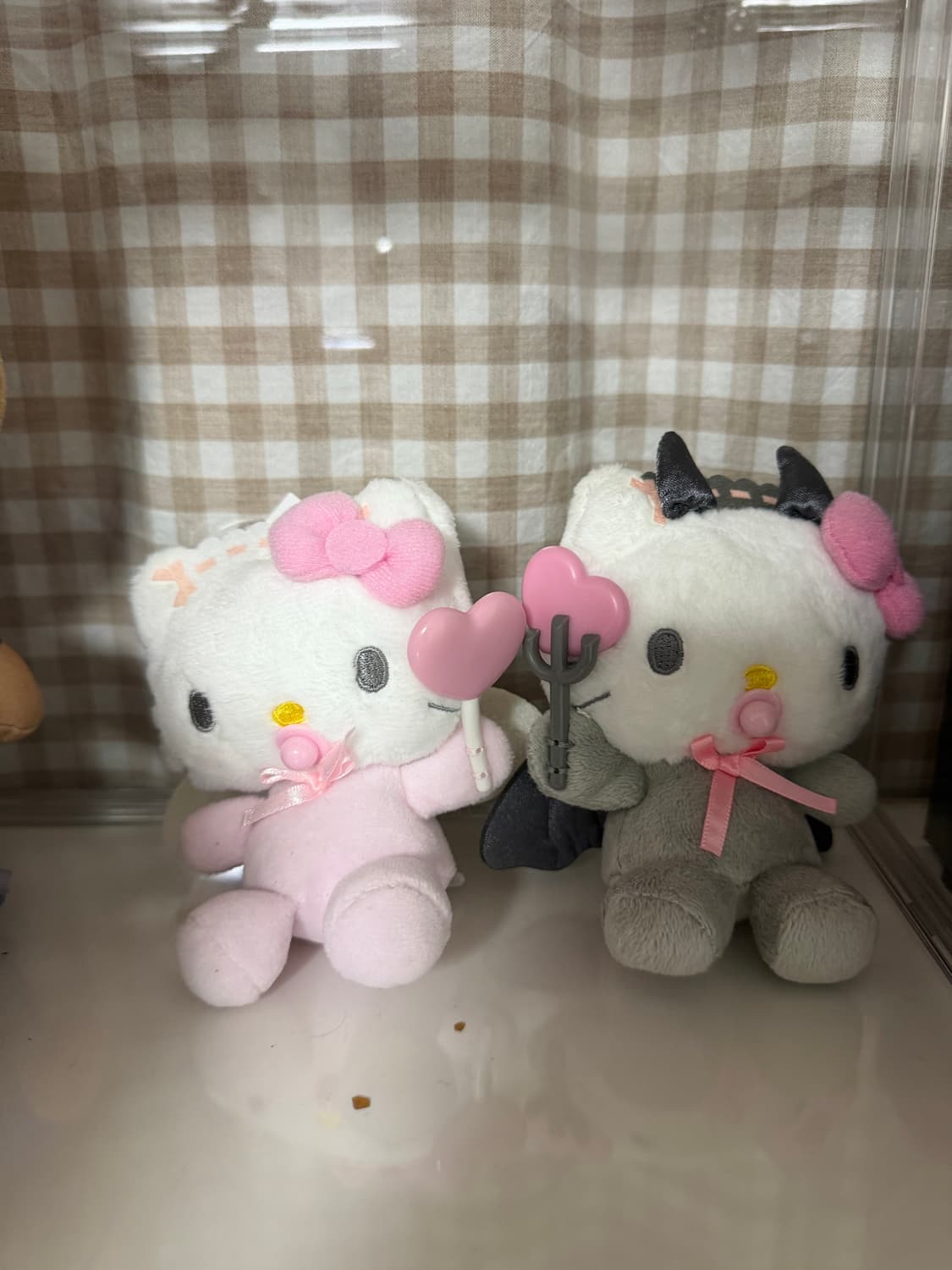 키티 엔젤 악마 교복 키티 키링 인형 상품이미지3