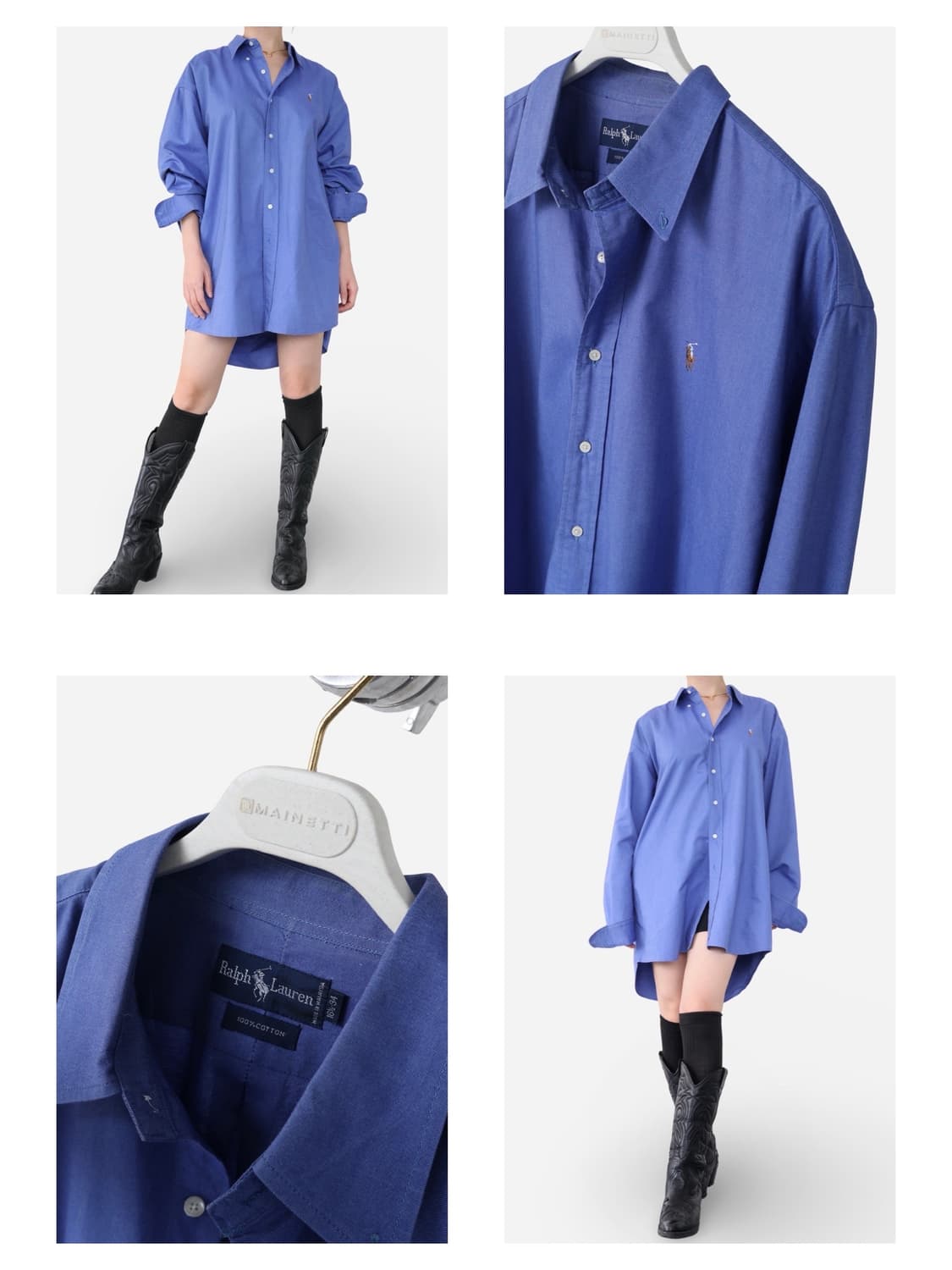 Ralph Lauren Blue Oxford Shirt 상품이미지1