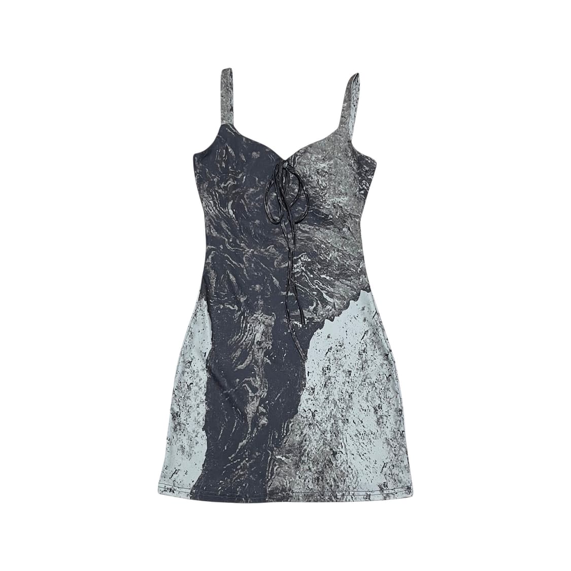 Layered Vintage Mini Sleeveless Dress  상품이미지2