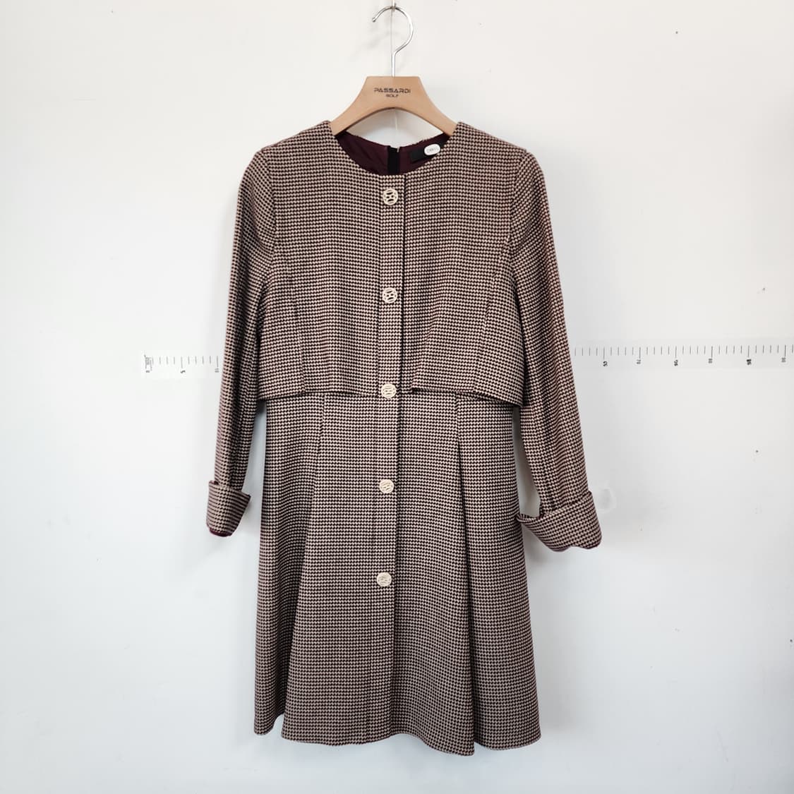 듀엘 하운드투스 체크 원피스 상품이미지1