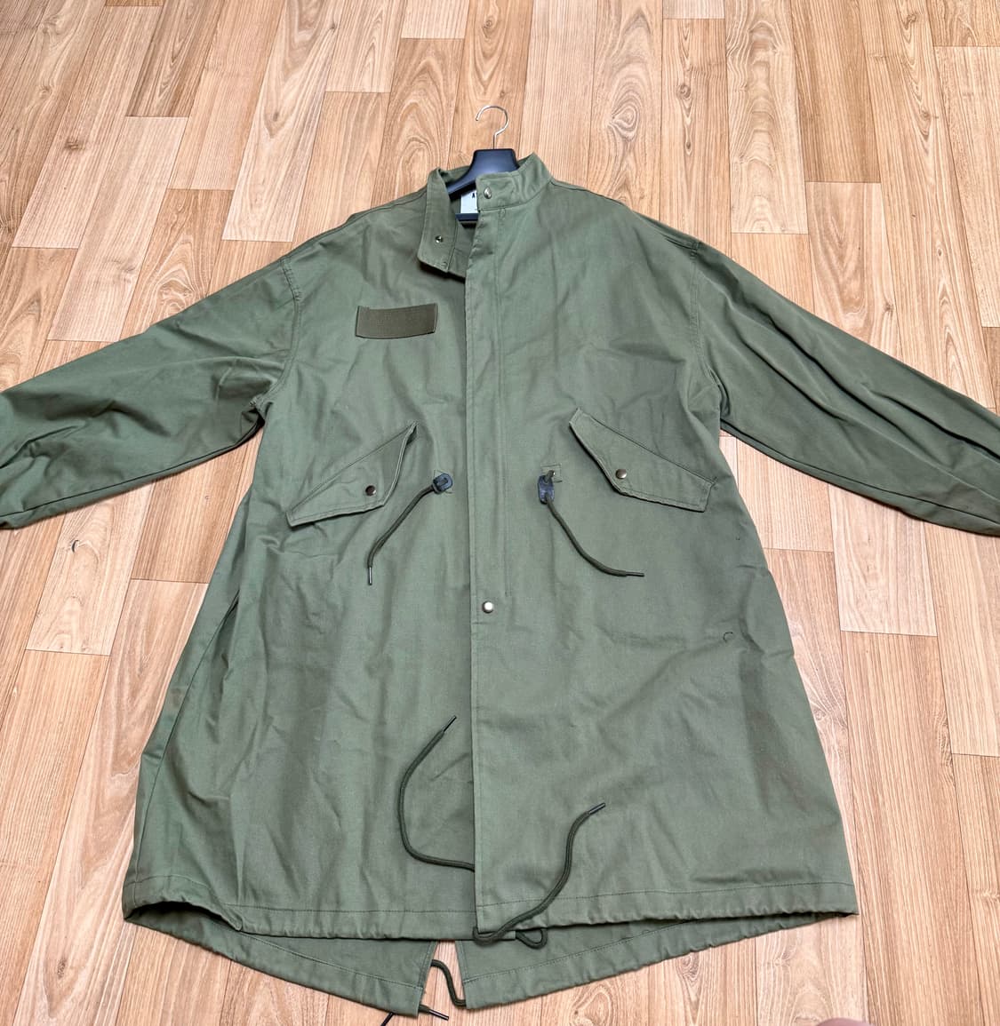 어텐션 피쉬테일 야상 상품이미지3