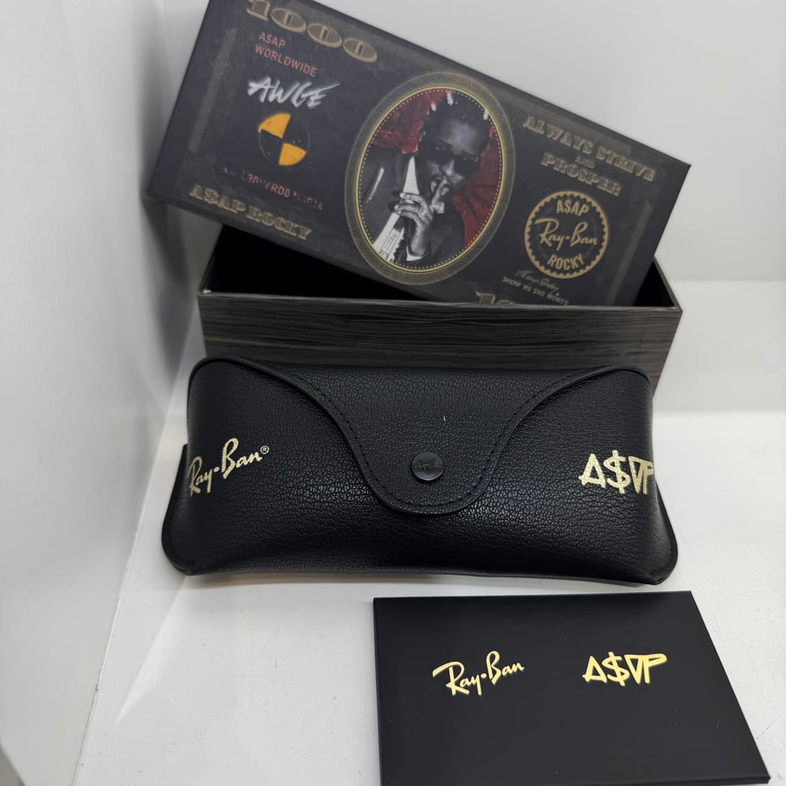 (새상품)레이벤RB3927V-골드,실버,블랙안경 에이셉라키콜라보안경 상품이미지7