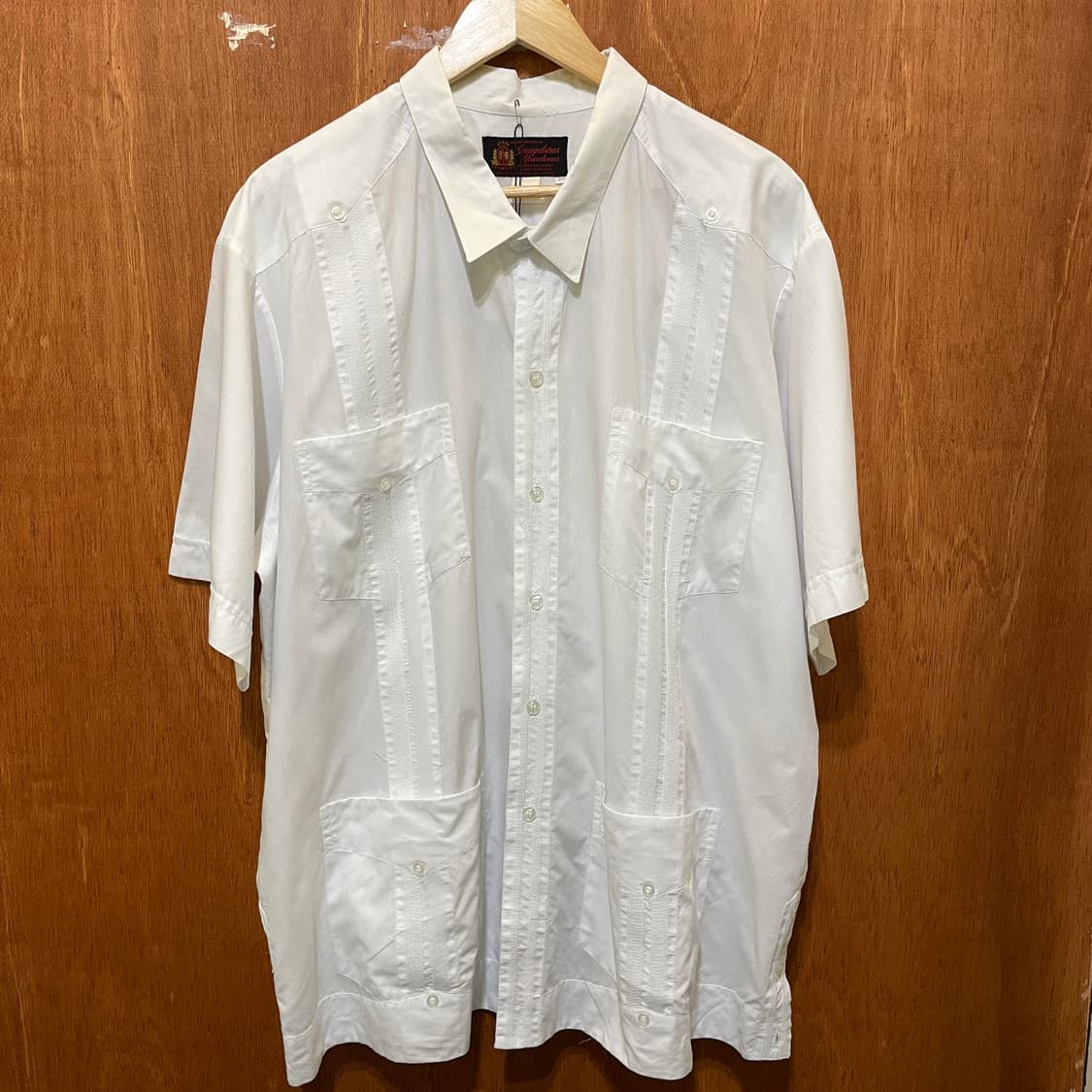  (3XL) 자수 포켓 반팔 셔츠   상품이미지1