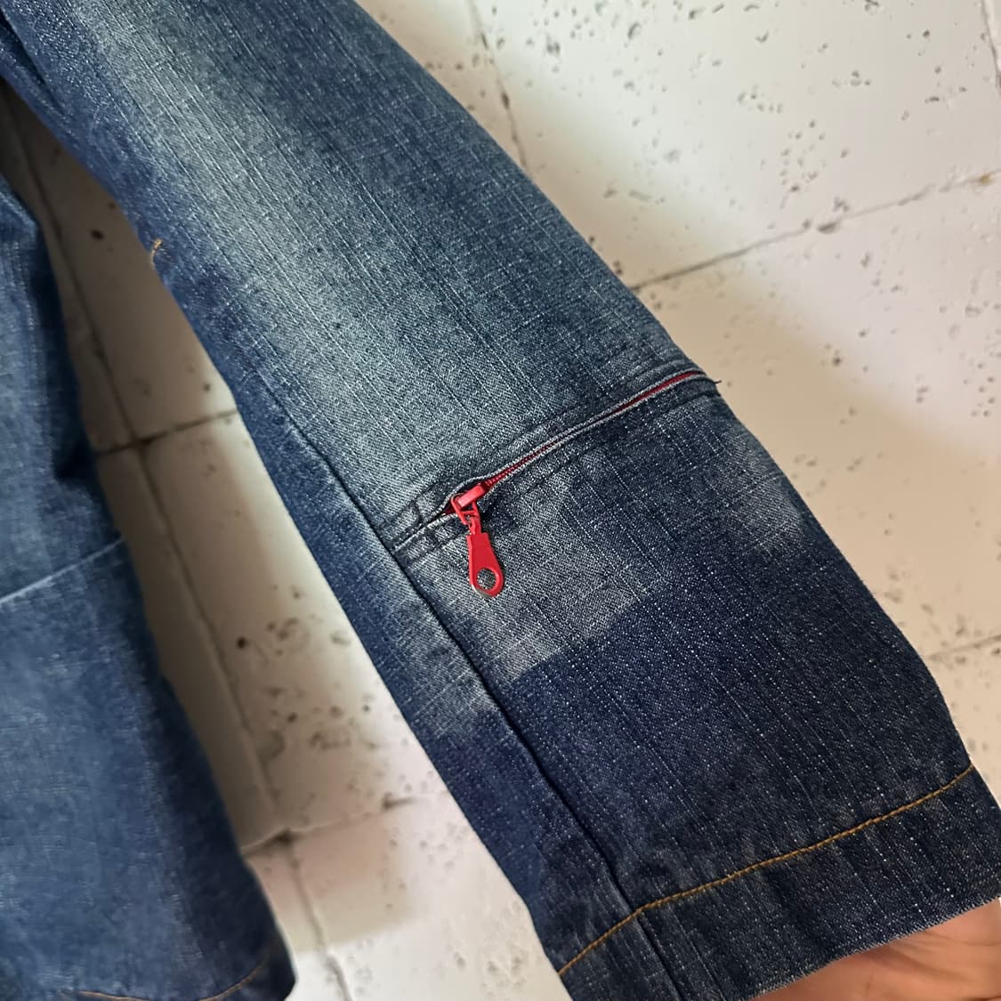 L 빈티지 데님 블레이저 상품이미지4